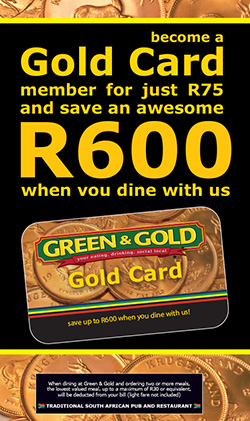 Gold Card Offer